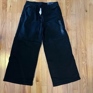 American Eagle Outfitters Black Wide Leg Pants